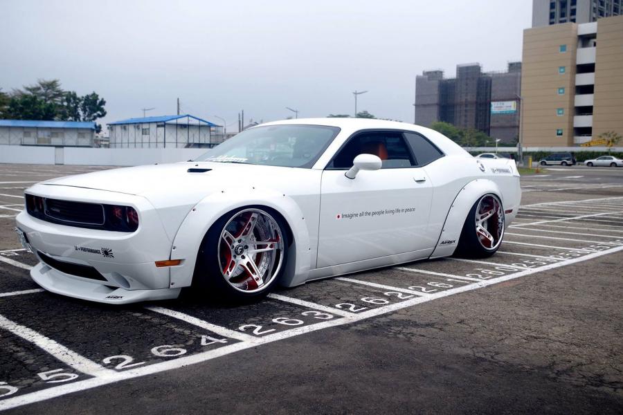 Dodge Challenger by LB Performance on Forgiato Wheels (Affilato-ECL) '2016